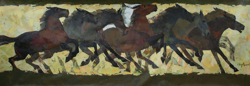 Modern work of art of Asia by Bazaa